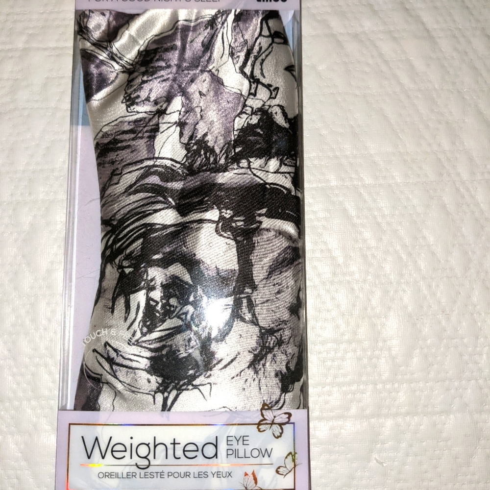 Satin Weighted Sleep Mask (unscented)